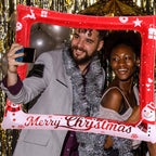 Inflatable Christmas Photo Frame Selfie Prop – PVC Party Decor Inflatable Party Prop Richie's