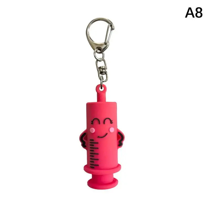 Syringe Ampoule Opener Keychain with Rubber Cutter | 1 Pc Ampoule Opener Tool Richie's A8