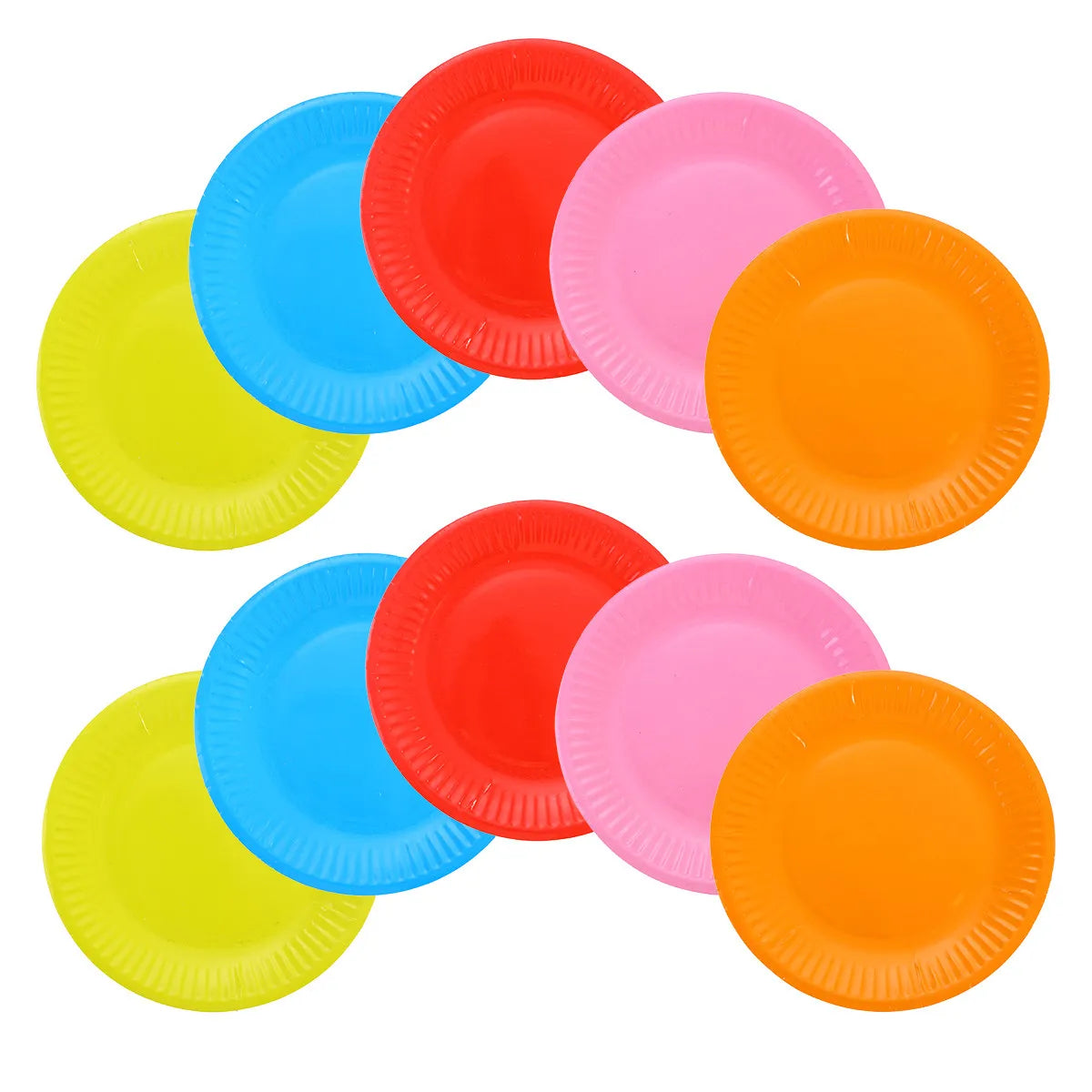 50Pcs Disposable Birthday Party Paper Plates – Microwavable Disposable Paper Plates Richie's