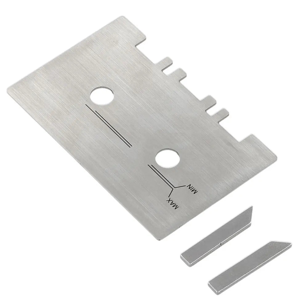 High Accuracy Cassette Head & Guide Gauge Kit + 2 Check Bars Audio Alignment Gauge Richie's Head Guide Gauge