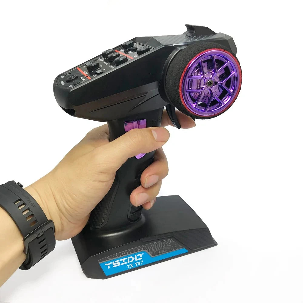 YSIDO YS7 2.4GHz 7CH RC Transmitter + 2x RX-G7 Receivers RC Radio Transmitter Richie's