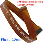 BTB ZIF Test Cable 0.3/0.5mm Pitch 13–45 Pin Extension Adapter ZIF Test Cable Adapter Richie's 33P 0.3 200mm