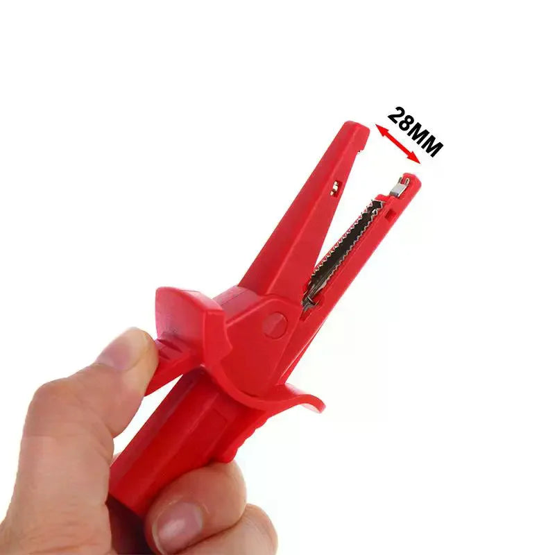 4mm Banana Socket Safety Alligator Clips 1000V/10A – 2Pcs Electrical Test Clips Richie's