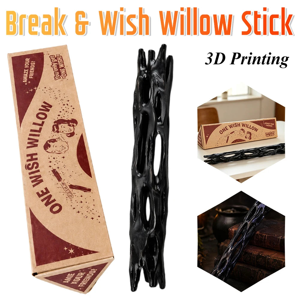 Break & Wish 3D Printed Willow Stick – Lucky Charm Figurine Wish Figurine Richie's