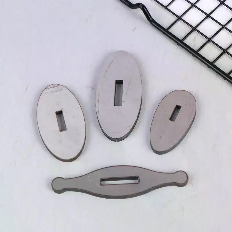 Knife Finger Guard Bolster – Brass & Stainless Steel DIY Part Knife Making Part Richie's