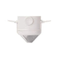 Portable Foldable Coffee Dripper – Reusable Mesh Filter Pour Over Coffee Dripper Richie's White
