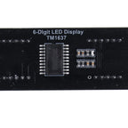 6-Digit 7-Segment Green LED Display Module TM1637 Driver IC LED Display Module Richie's