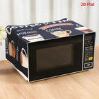 Microwave Oven Dust Cover 85x35cm Oil-Proof Washable Polyester Appliance Dust Cover Richie's