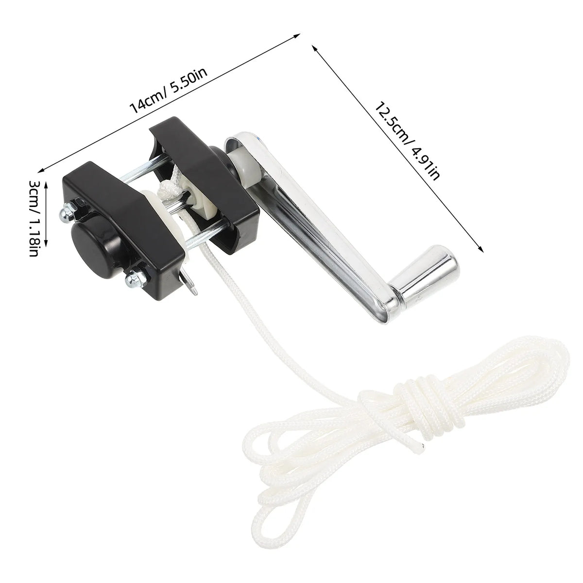 Universal Patio Umbrella Crank Handle & Rope Replacement Umbrella Crank Replacement Richie's