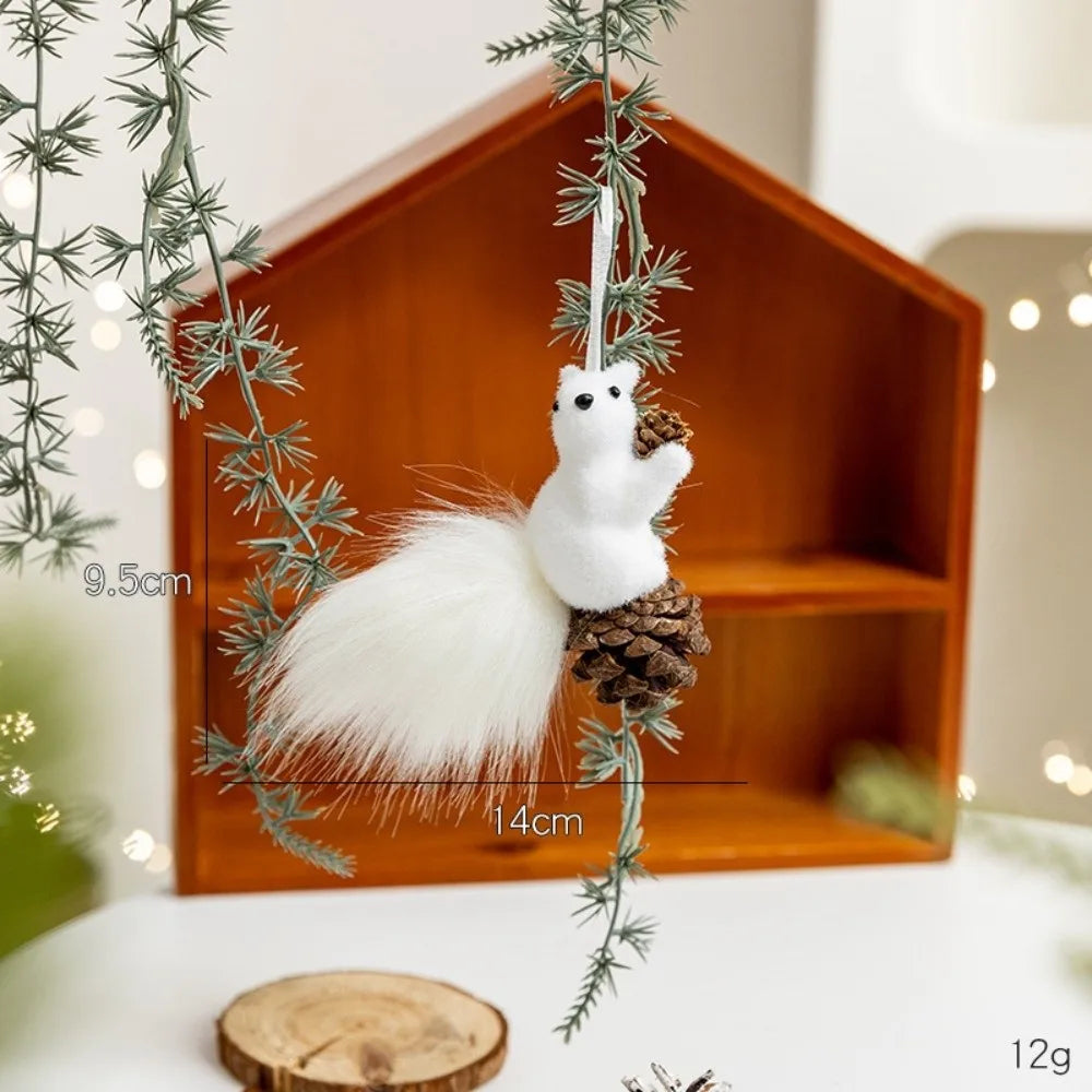 Foam Christmas Squirrel Ornament – Holiday Tree Pendant Decor Christmas Ornament Richie's 11