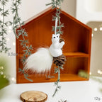 Foam Christmas Squirrel Ornament – Holiday Tree Pendant Decor Christmas Ornament Richie's 11