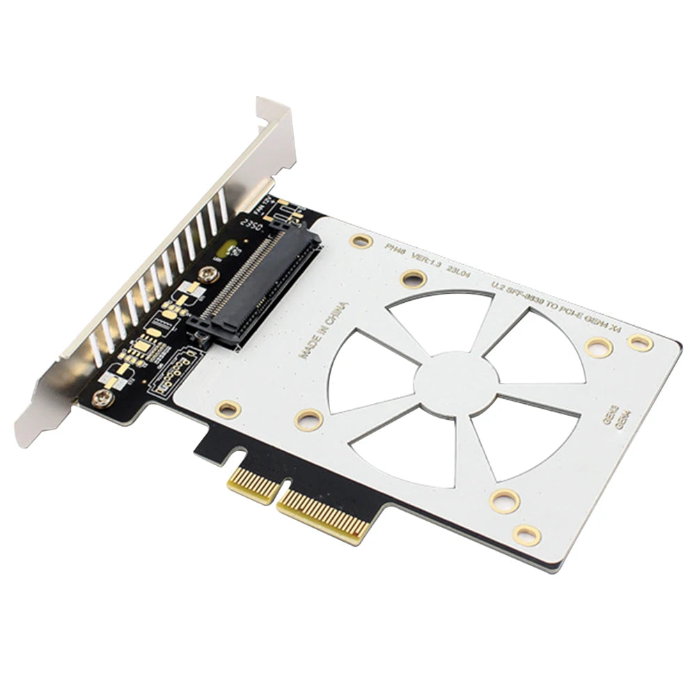 U.2 SFF-8639 to PCIe X4 Riser Card – NVMe SSD Adapter PCIe Riser Card Richie's