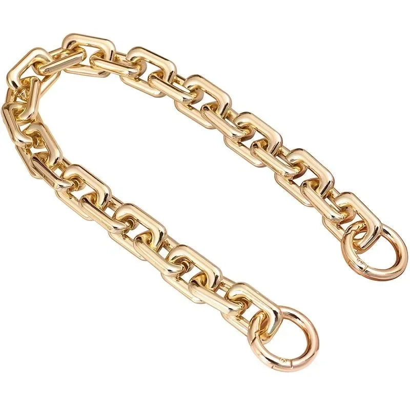 Silver Gold Acrylic Purse Chain Strap – DIY Handbag Replacement Purse Chain Strap Richie's 60cm Gold