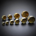 Brass BSP Threaded Pipe End Cap Plug – Hex Head Blind Stopper Pipe Fitting Plug Richie's