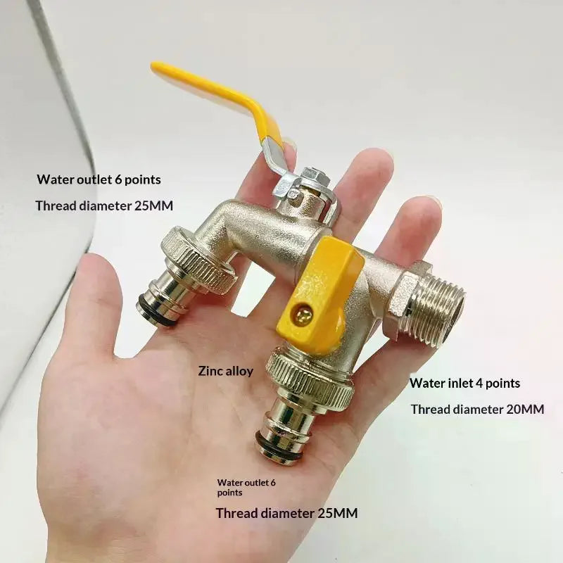 IBC Water Tank Adapter 1/2 & 3/4 Inch Garden Hose Connector Garden Hose Adapter Richie's