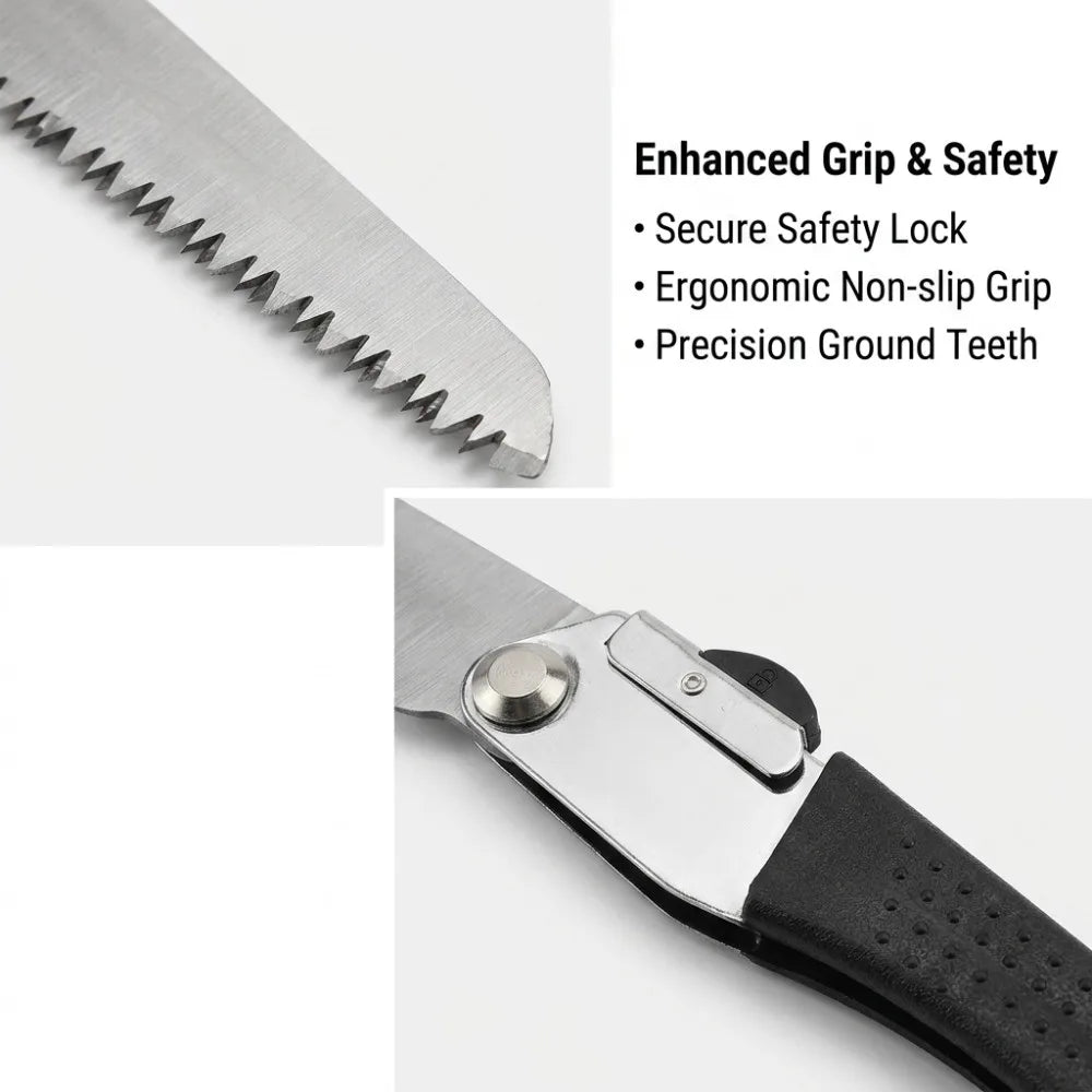 TOTNEND Folding Hand Saw – Portable Camping Wood Cutting Tool Folding Hand Saw Richie's