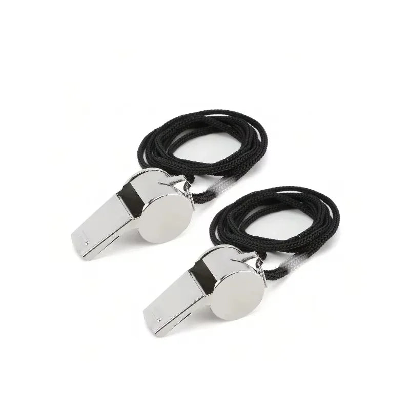 Stainless Steel Referee Whistle – Sports Training, 1–5 Pack Referee Whistle Richie's