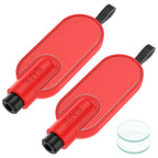 2-Pack Car Window Breaker & Seat Belt Cutter Tool Car Safety Tool Richie's Red 2pcs