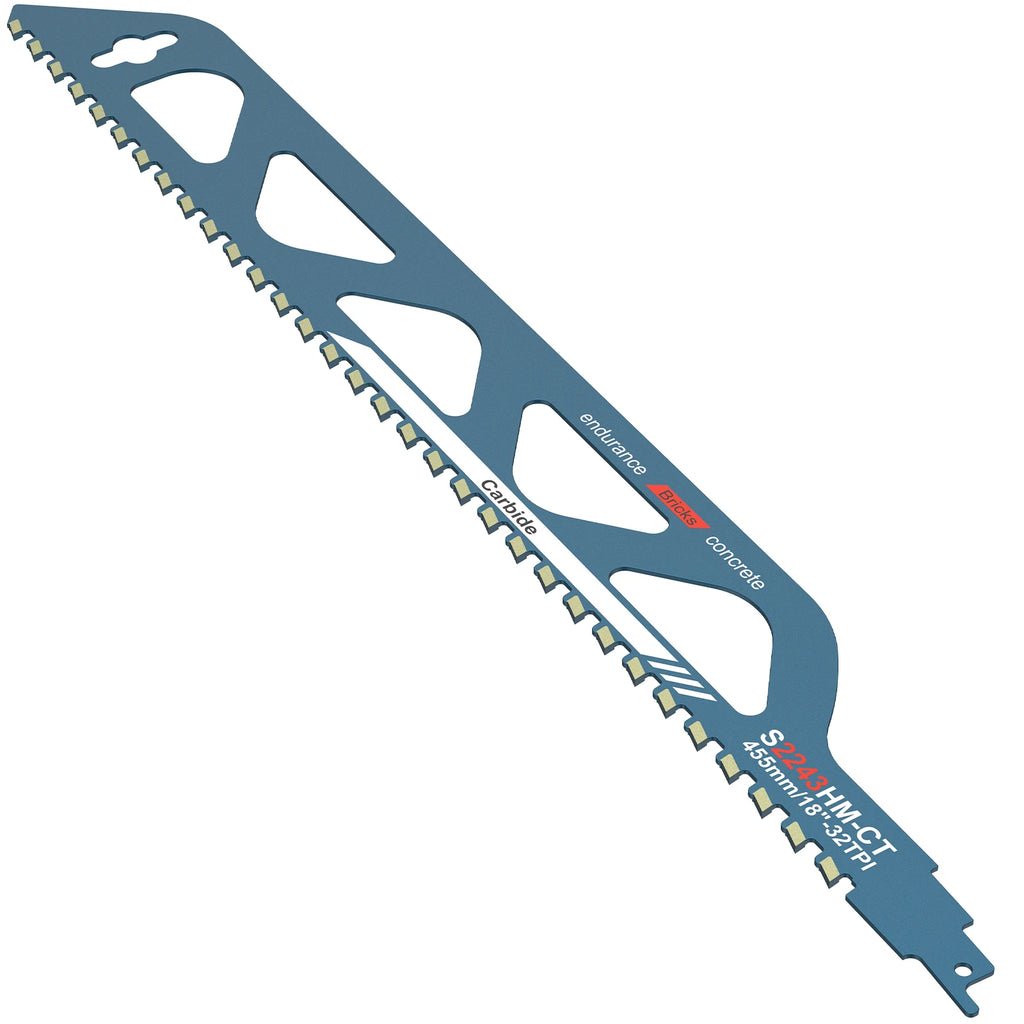 Toorise Reciprocating Saw Blade 10–20" Alloy Steel Masonry Reciprocating Saw Blade Richie's 18inch