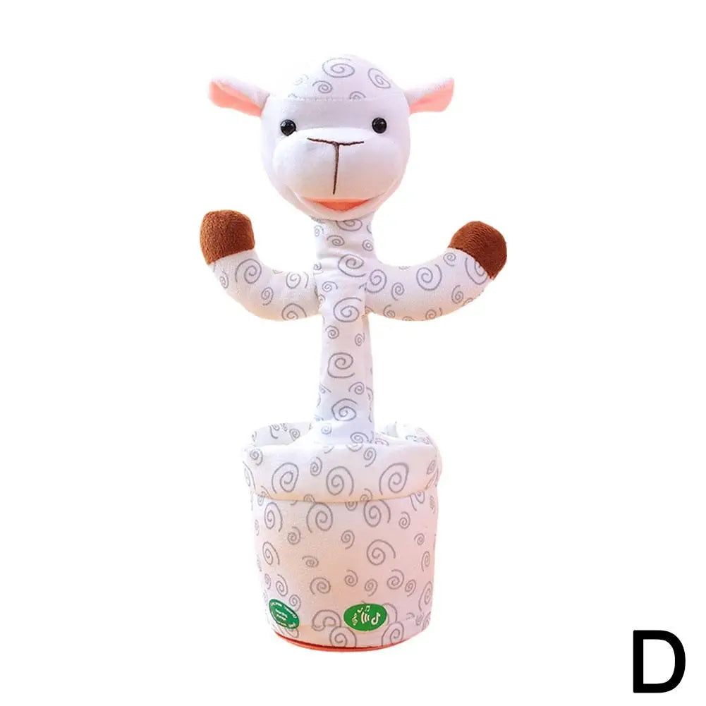 Talking Dancing Bunny Plush Toy – Sings, Repeats & Wiggles Interactive Plush Toy Richie's white donkey