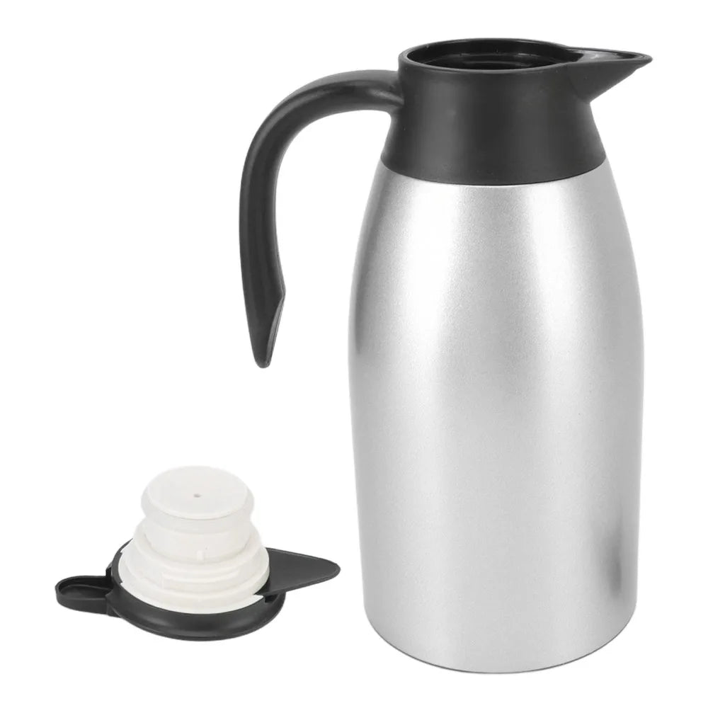 2L Stainless Steel Vacuum Insulated Coffee & Tea Pot Vacuum Insulated Carafe Richie's