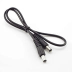 DC 5.5x2.1mm Male to Male Power Extension Cable 12V 3A CCTV DC Power Cable Richie's 0.5M