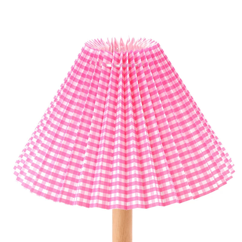 Pleated Fabric Lampshade – Retro DIY Table & Ceiling Lamp Cover Lamp Shade Richie's A2