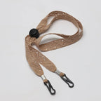 Elastic Hat Retainer Windproof Chin Strap & Adjustable Hat Cord Hat Chin Strap Richie's khaki 1PCS