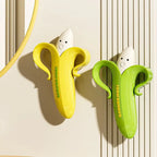 Cute Banana 2-in-1 Hair Cleaning Clip with Drainage Hole Bathroom Cleaning Clip Richie's