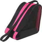 Three-Layer Large Capacity Skate Bag with Shoulder Strap Skate Storage Bag Richie's Pink 1pc