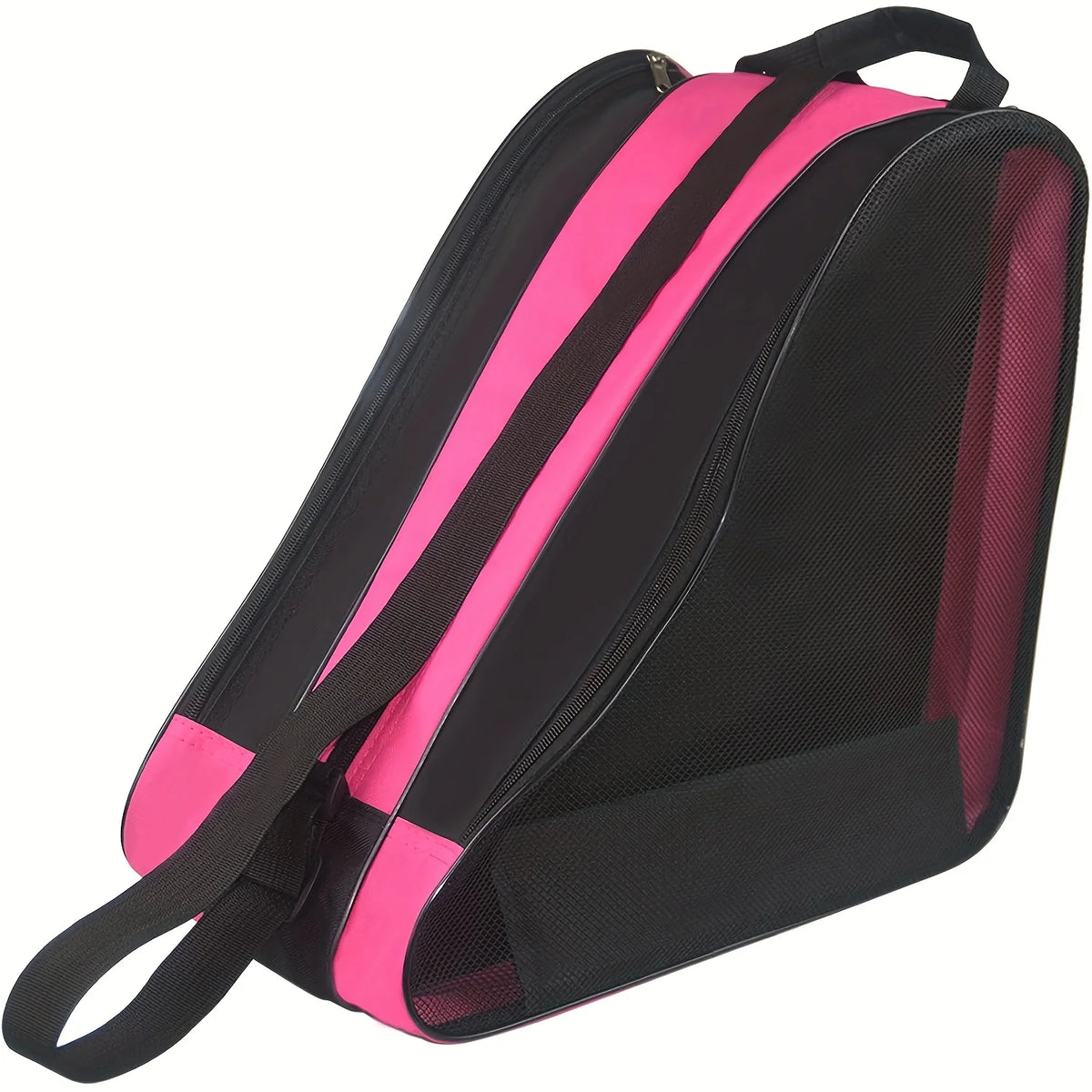 Three-Layer Large Capacity Skate Bag with Shoulder Strap Skate Storage Bag Richie's Pink 1pc