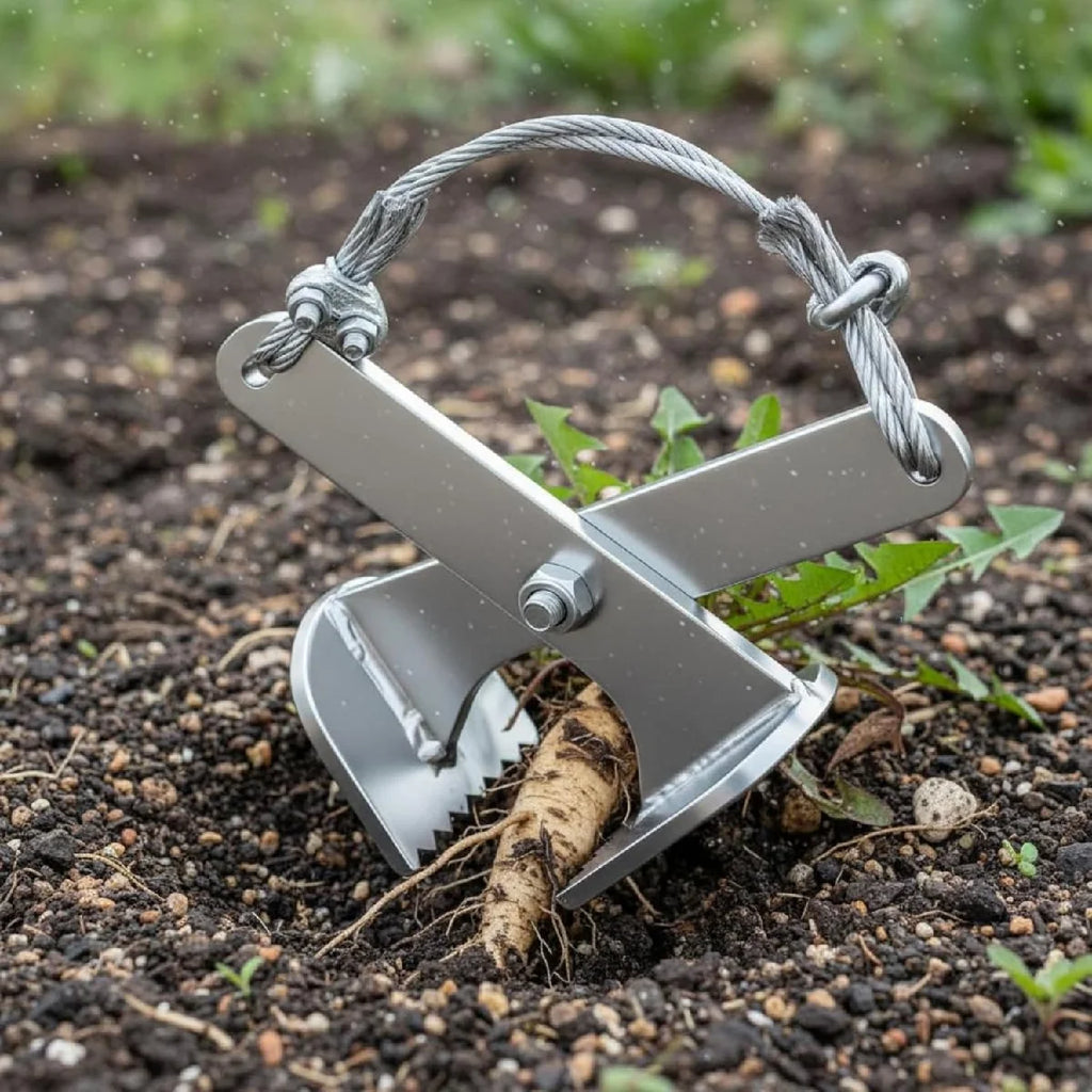 Heavy-Duty Weed Root Puller Clamp Extractor – Garden & Orchard Garden Weed Extractor Richie's
