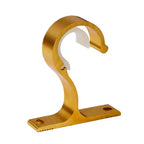 Curtain Rod Brackets & Wall Hook Clips – Aluminum Alloy Curtain Rod Brackets Richie's Golden 1PC