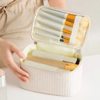 Large PU Travel Cosmetic Bag – Luxury Makeup & Toiletry Organizer Cosmetic Travel Bag Richie's