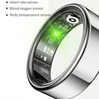 Smart Ring Heart Rate Sleep Tracker 5ATM Waterproof Steel Smart Health Ring Richie's