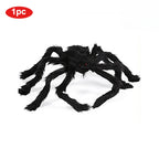 Extra Large Halloween Plush Black Spider Party Decor Prop Halloween Decoration Richie's L