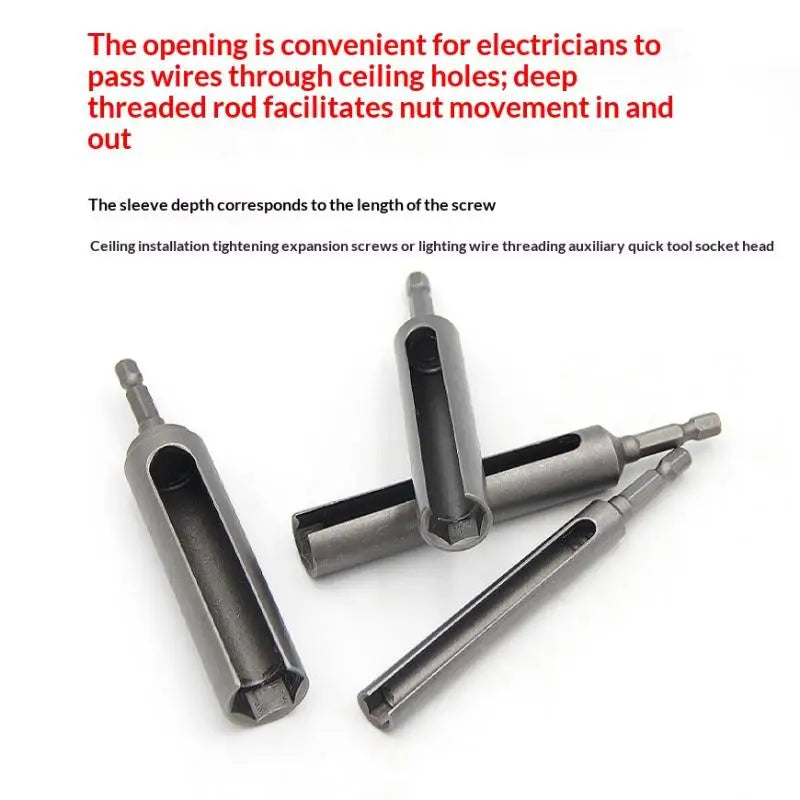 8–19mm Hex Socket Extended Sleeve Set | CR-V Steel Tool Kit Hex Socket Set Richie's