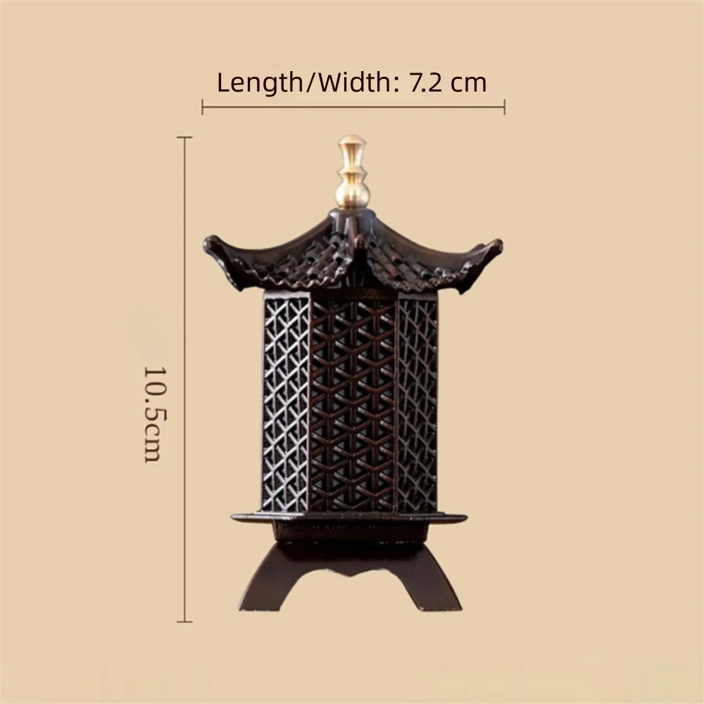 Chinese Style Zinc Alloy Incense Burner – Vertical Holder Incense Burner Richie's