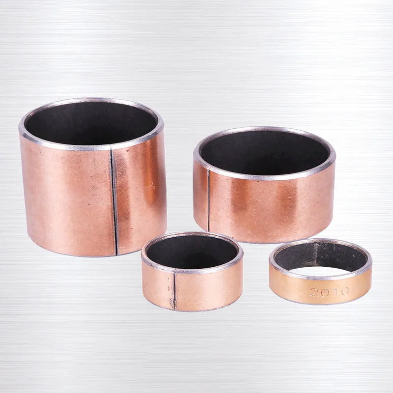 2-Pack PTFE Composite Copper Bushing Self-Lubricating Oil-Free Bearing Plain Bearing Bushing Richie's 20x23x20