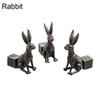3-Piece Animal Resin Plant Pot Feet | Bonsai & Flower Pot Stand Plant Pot Feet Richie's Rabbit