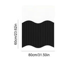 Wave Edge Felt Wall Panel – Ribbed Pin Board Display Board Felt Wall Panel Richie's 1-60x80cm
