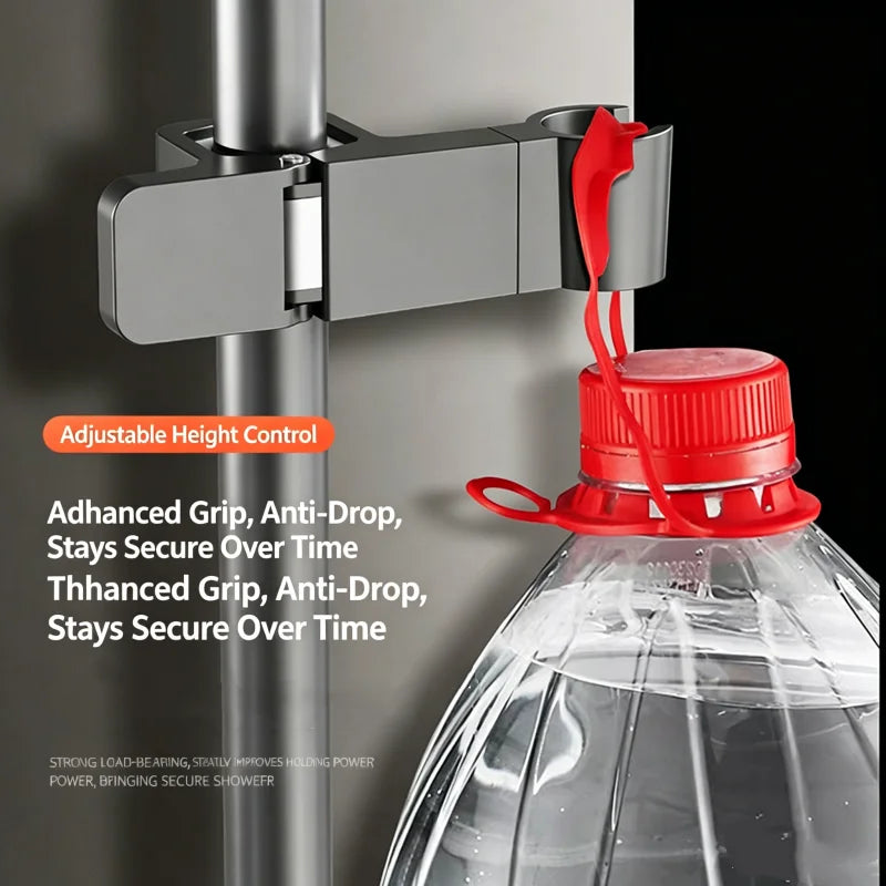 Adjustable ABS Shower Rail Holder – Universal Shower Head Bracket Shower Head Holder Richie's