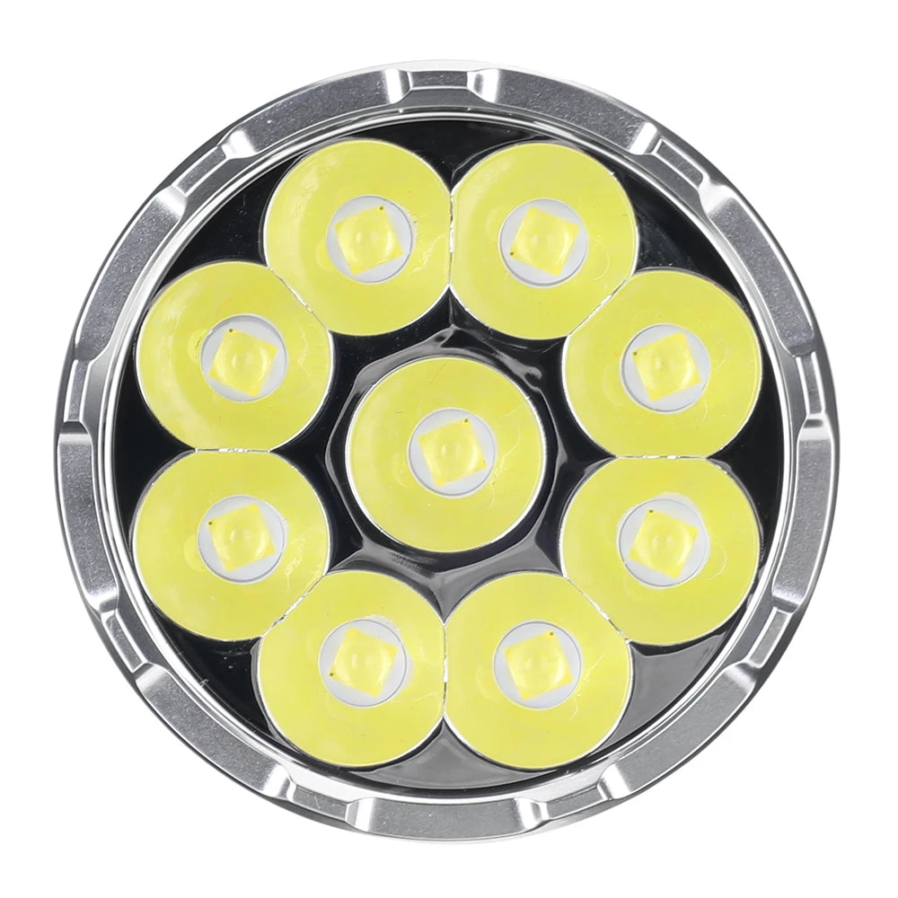 Astrolux MF09 26000LM LED Flashlight 600M Range + Cooling Fan High-Lumen LED Flashlight Richie's