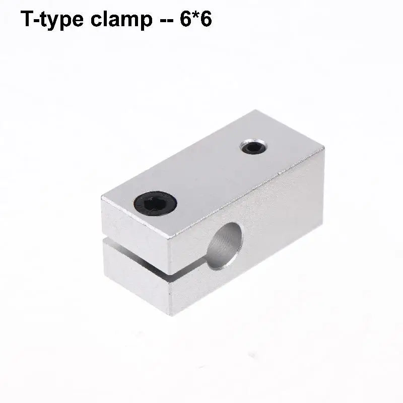 T-Type Optical Axis Cross Connector Block for 3D Printer Linear Guide Linear Guide Connector Richie's A1