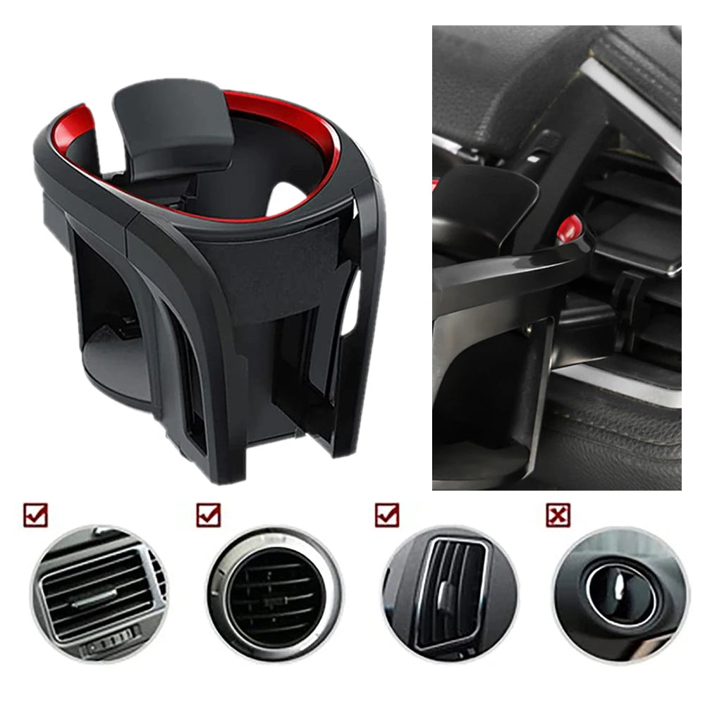 2-in-1 Car Air Vent Cup Holder & Phone Mount – Universal Car Vent Cup Holder Richie's
