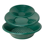 Gold Panning Pan & Sieve Set 10/14/15 Inch | Mining Kit Gold Panning Kit Richie's