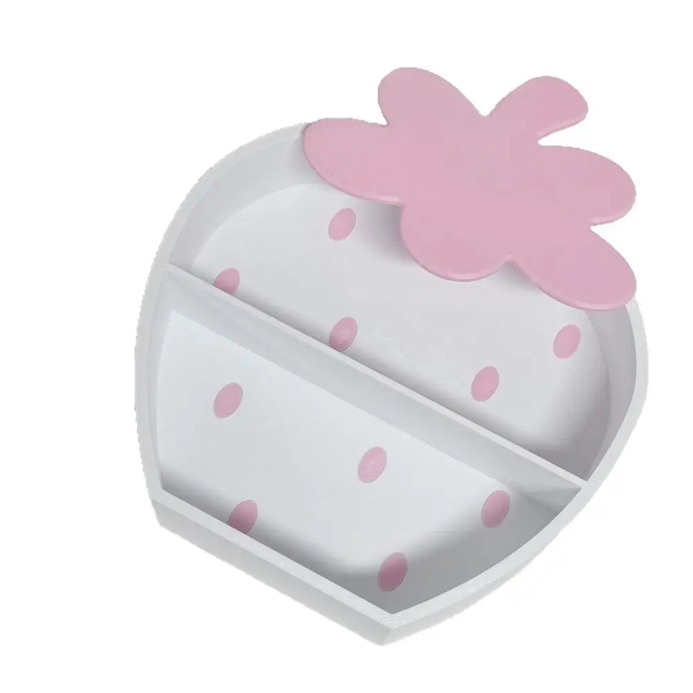 Strawberry Shaped Tiered Display Shelf – Doll & Figurine Rack Decorative Display Shelf Richie's