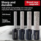 Diamond Dry Core Drill Bit Set – 4 Sizes Tile Glass Granite Diamond Core Drill Bits Richie's