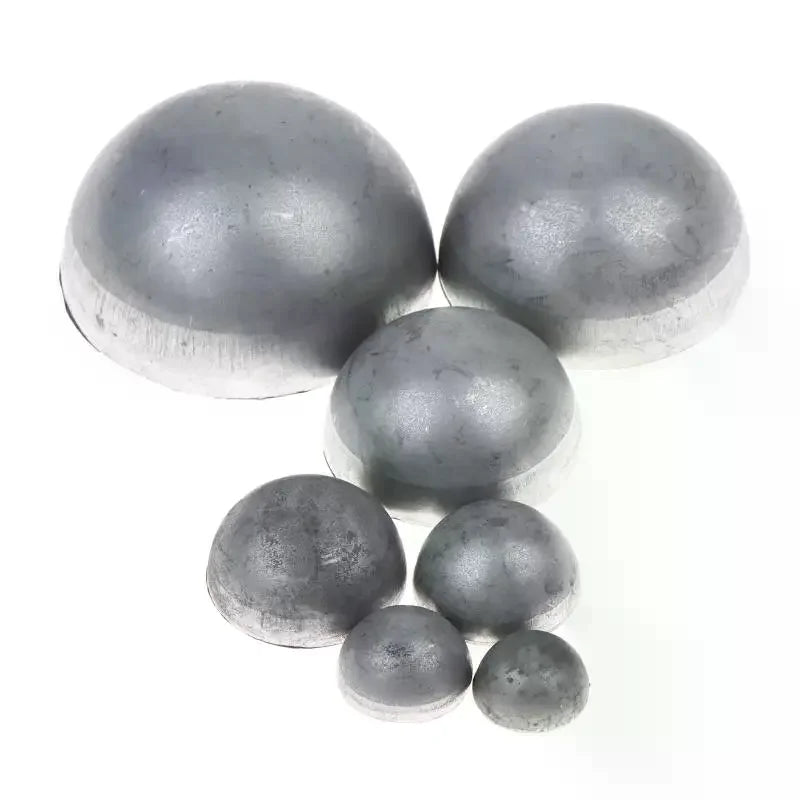 2Pcs Hollow Iron Half Ball Hemispheres Welding Decor 17–60mm Decorative Metal Dome Richie's