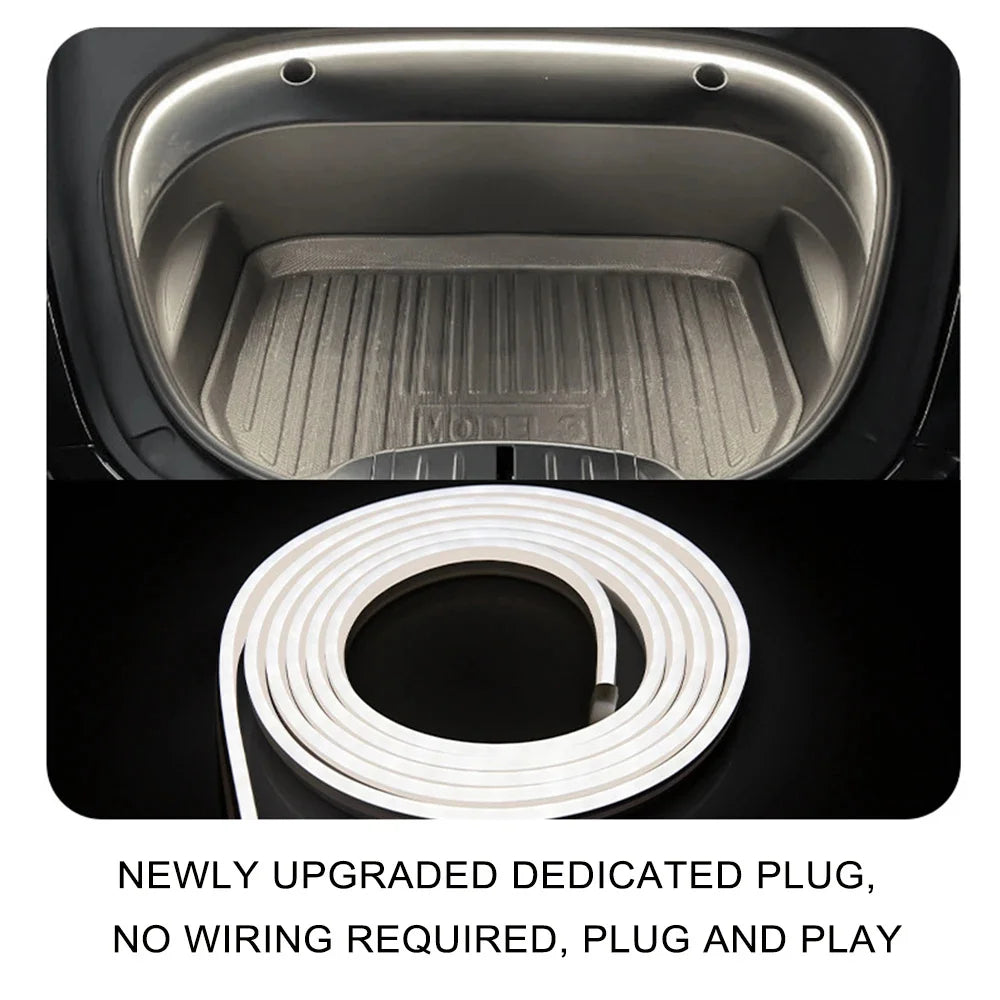Tesla Model 3 & Y Frunk LED Surround Light Strip – IP67 Automotive LED Strip Richie's